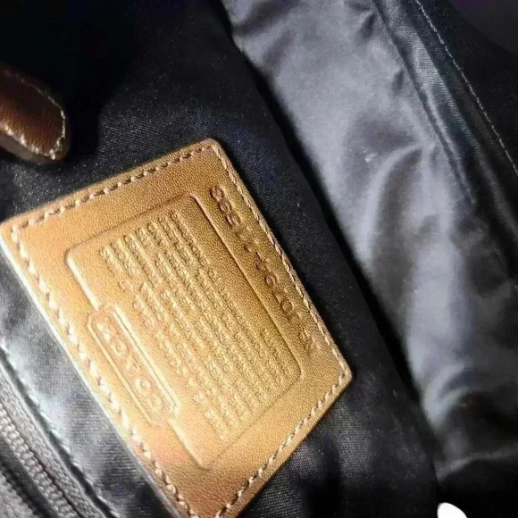 Vintage COACH BLEECKER Mini golden buckle bag - Picture 12 of 12